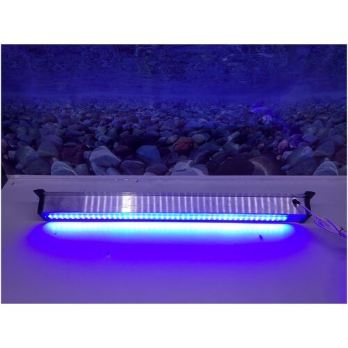 Светильник светодиодный для аквариума ZelAqua LED синий 700 мм, 30 вт, 6500К
