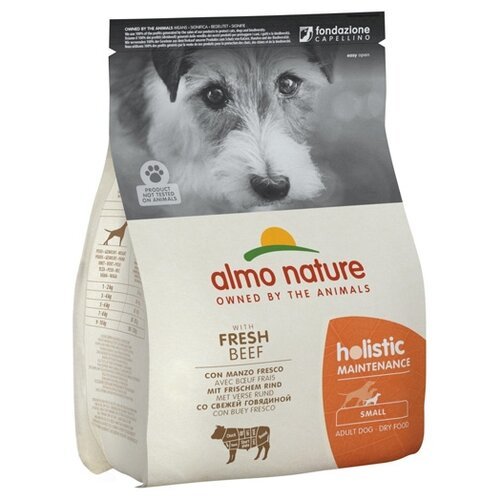Сухой корм для собак Almo Nature Holistic, говядина 1 уп. х 1 шт. х 2 кг (для мелких пород)