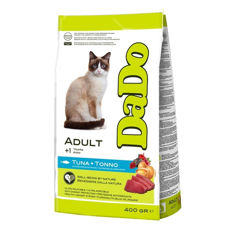 Dado Cat Adult Tuna корм для кошек, с тунцом – 400 г