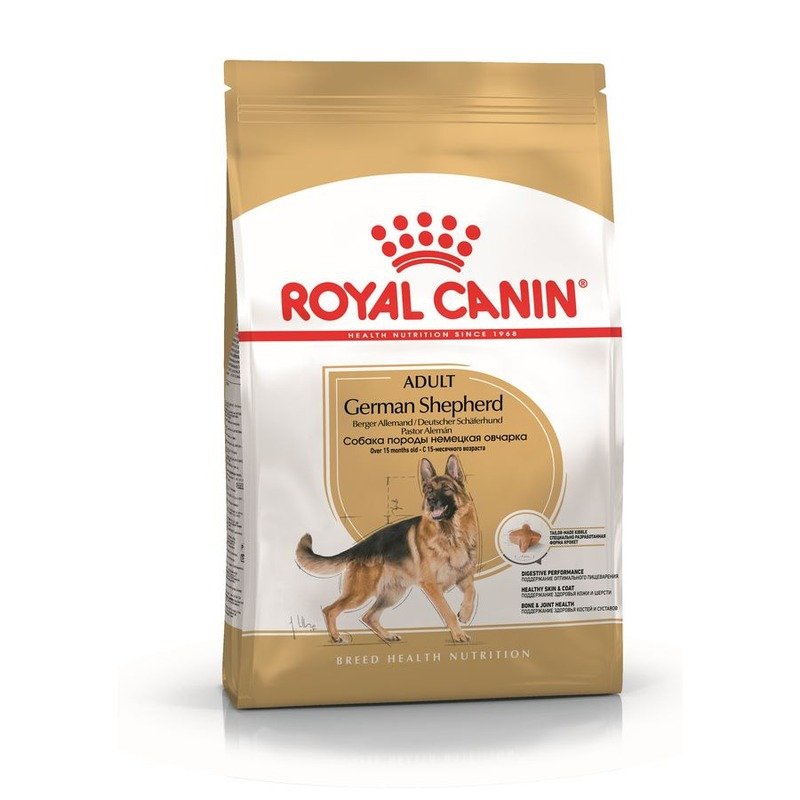 Royal Canin German Shepherd Adult полнорационный сухой корм для взрослых собак породы немецкая овчарка старше 15 месяцев – 3 кг