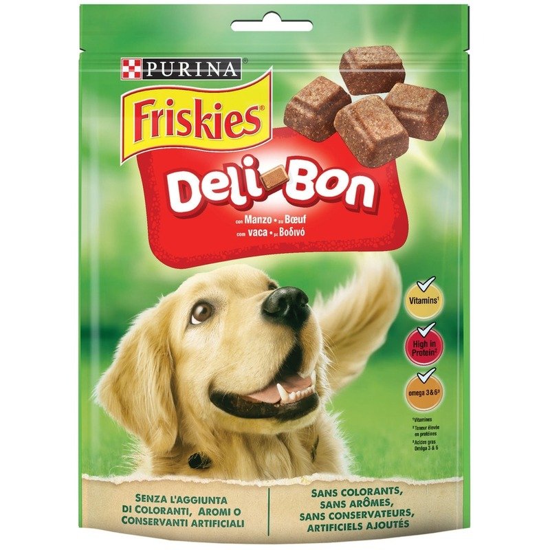 Friskies Deli-Bon лакомство для собак, с говядиной – 130 г