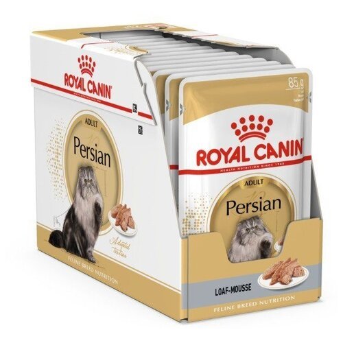 Влажный корм для кошек Royal Canin породы Персидская 12 шт. х 85 г (паштет)