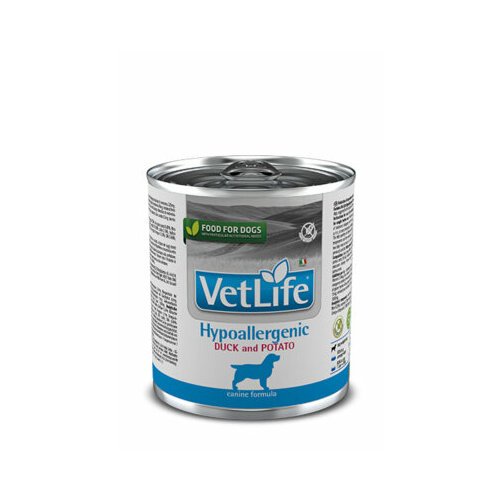 FARMINA вет. корма Консервы для собак гипоаллергенные VET LIFE утка с картофелем 10854 | Vet Life Hypoallergenic 0,3 кг 41126 (5 шт)