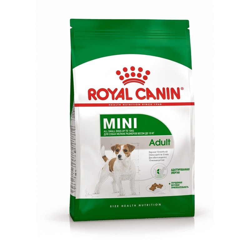Royal Canin Mini Adult полнорационный сухой корм для взрослых собак мелких пород старше 10 месяцев – 2 кг