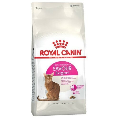 Royal Canin Сухой корм RC Exigent Savour Sensation для кошек привередливых ко вкусу корма, 4 кг