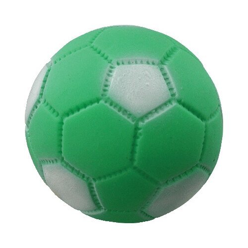 Зооник Игрушка Мяч футбольный 7,2см (С003) зеленый 0,07 кг 16525 (2 шт)