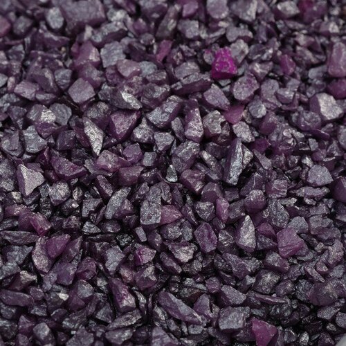 DECOR DE Грунт декоративный “Пурпурный металлик” песок кварцевый 25 кг фр.1-3 мм