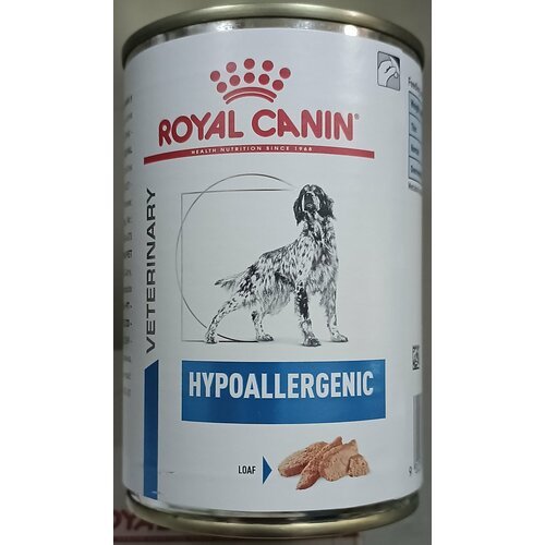 Влажный корм Royal Canin HYPOALLERGENIC паштет для собак консерва 400г