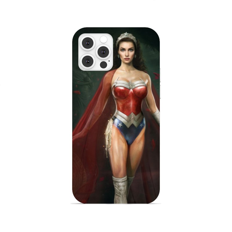 Printio Чехол для iPhone 12 Pro, объёмная печать Чудо-женщина / wonder woman