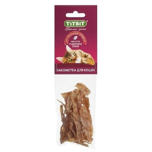 TiTBiT Филе куриное (соломка) для Кошек (в мягк. уп-ке) (000052) 0,014 кг 17654 (10 шт)