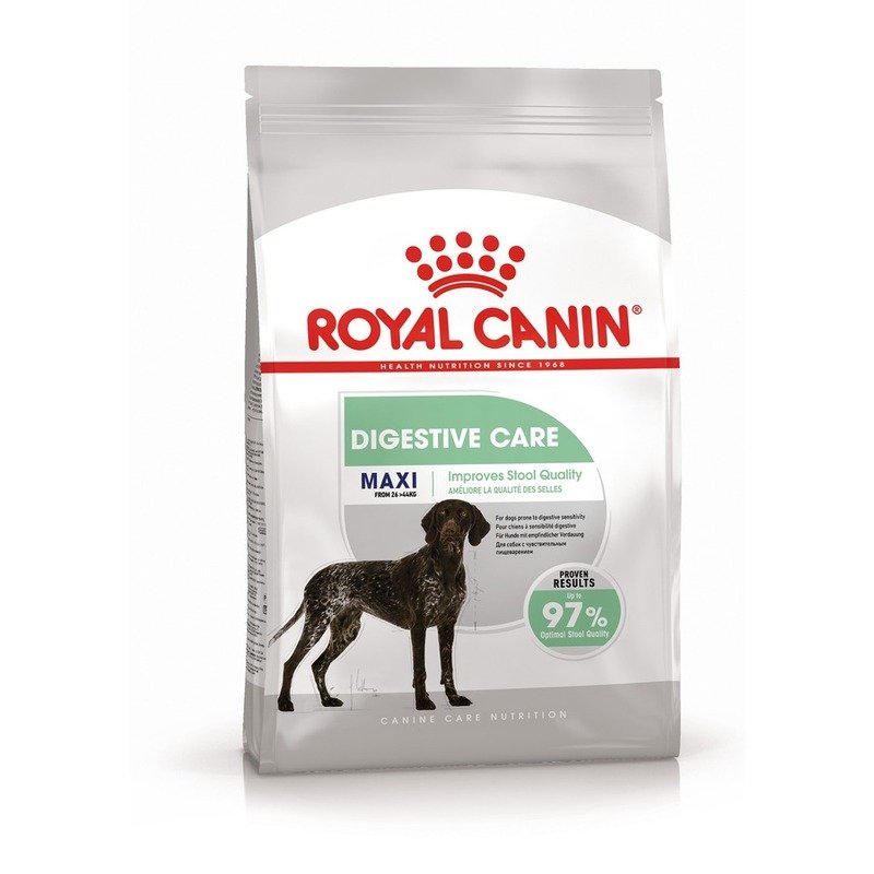 Royal Canin Maxi Digestive Care полнорационный сухой корм для взрослых собак крупных пород с чувствительным пищеварением – 3 кг