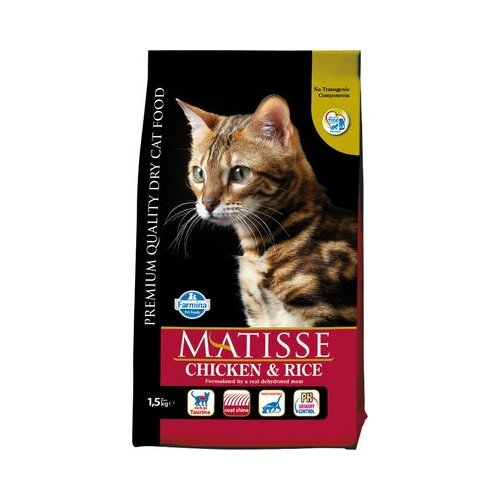 FARMINA Сухой сбалансированный корм для кошек Matisse курица 4494 0,4 кг 39048 (2 шт)