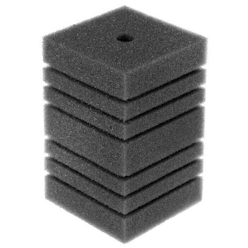 Губка прямоугольная запасная для фильтра турбо 11, 10х10х16 см