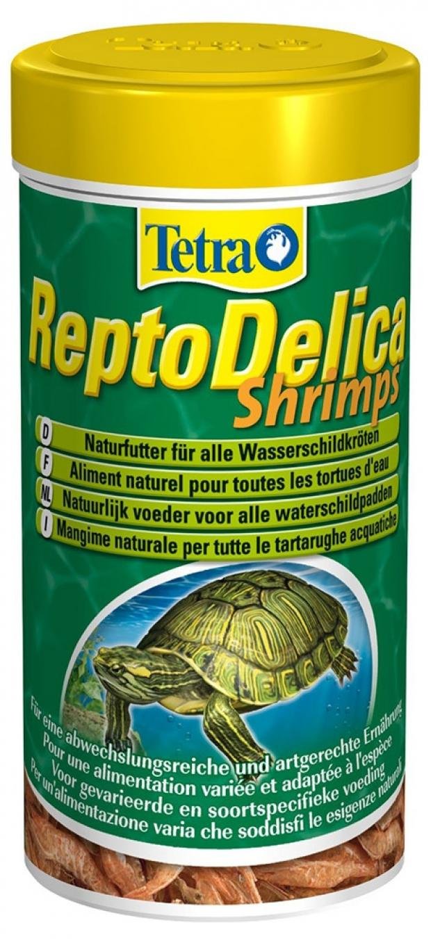 Корм для черепах Tetra Repto Delica Shrimps креветки, 250 мл