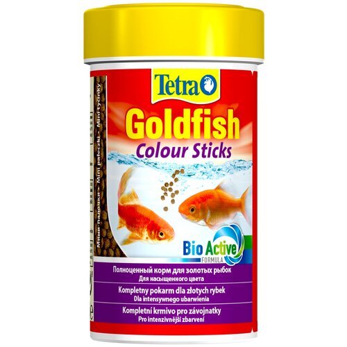 Tetra Goldfish Colour Sticks Корм в палочках для улучшения окраса золотых рыбок 100 мл