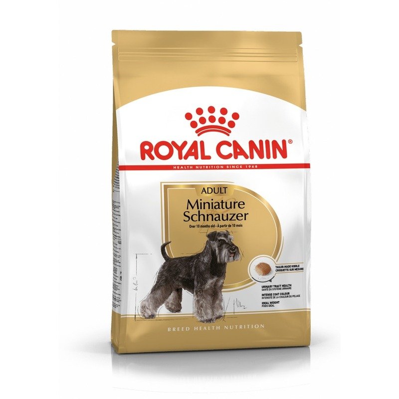 Royal Canin Miniature Schnauzer Adult полнорационный сухой корм для взрослых собак породы миниатюрный шнауцер старше 10 месяцев – 3 кг
