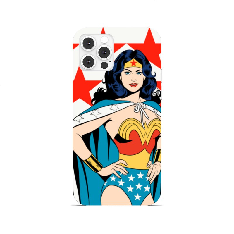 Printio Чехол для iPhone 12 Pro, объёмная печать Чудо-женщина / wonder woman