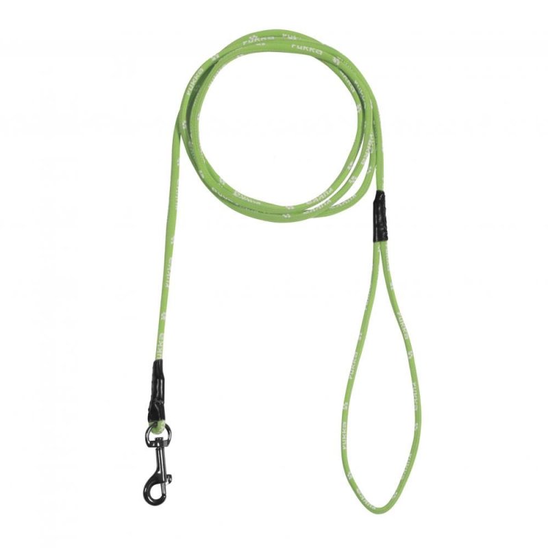 Поводок для собак RUKKA MINI COMFORT (ширина 6мм/длина 180см) Зелёный