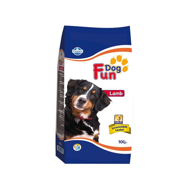 Farmina Fun Dog Lamb сухой корм с ягненком для взрослых собак всех пород с проблемами пищевой аллергии – 10 кг