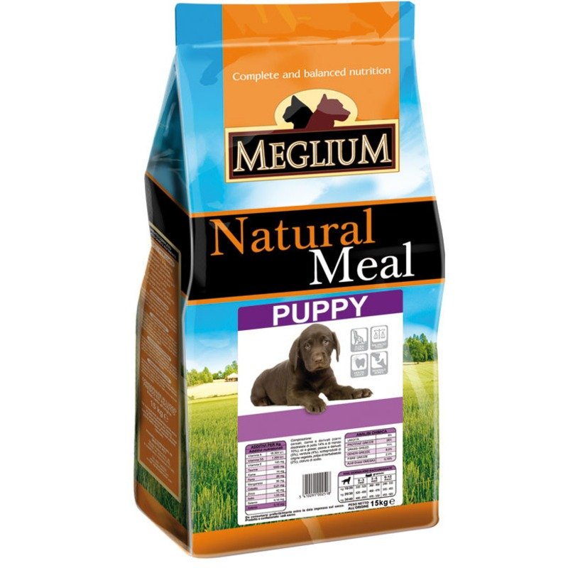 Сухой корм Meglium для щенков с курицей и говядиной – 3 кг