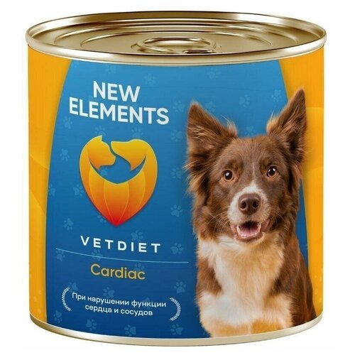Bew ElementsКонсерв. корм для собак Cardiac 340 грамм (5 шт)