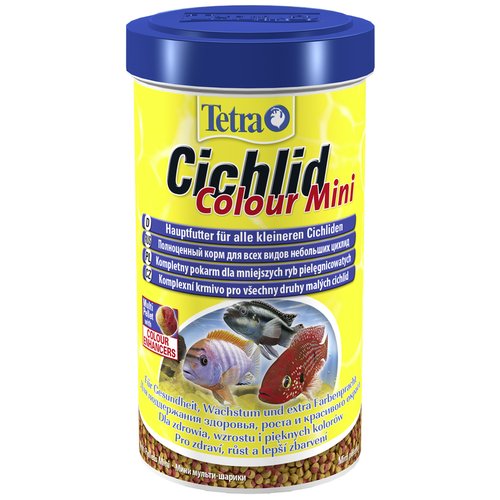 Сухой корм для рыб Tetra Cichlid Colour Mini, 500 мл, 100 г