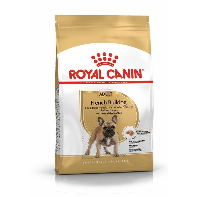 Royal Canin French Bulldog Adult полнорационный сухой корм для взрослых собак породы французский бульдог с 12 месяцев – 3 кг