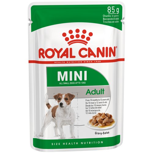 Влажный корм для собак Royal Canin Mini Adult Pouch 1 уп. х 2 шт. х 85 г