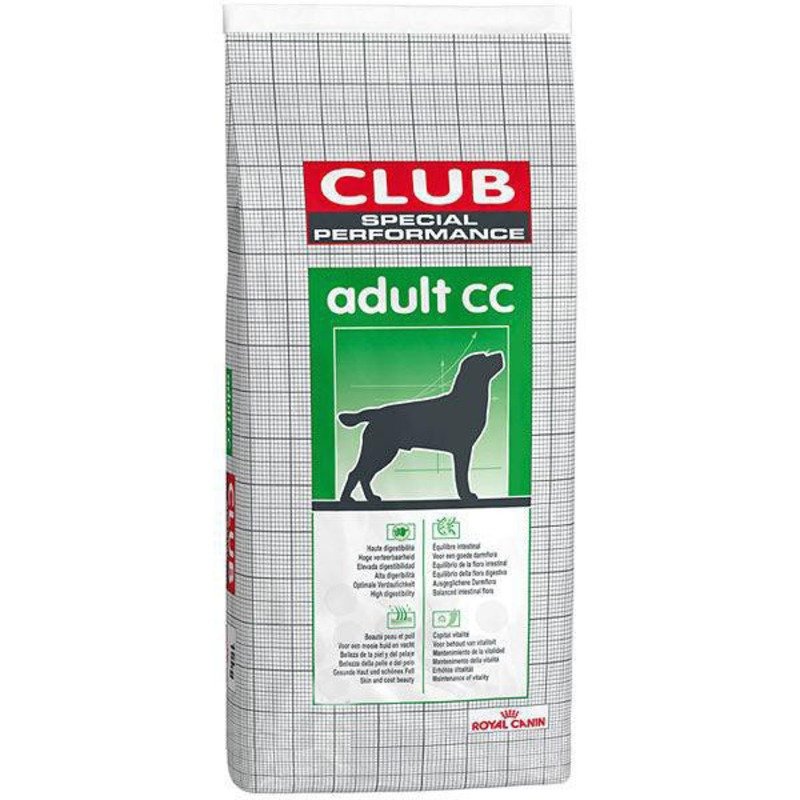 Royal Canin C.C Club полнорационный сухой корм для взрослых собак с нормальной активностью – 20 кг