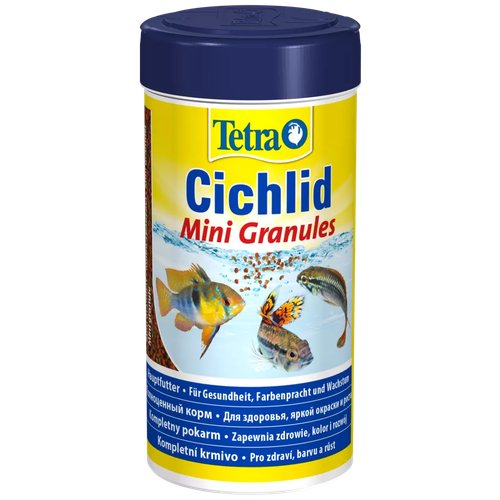 Сухой корм для рыб Tetra Cichlid Mini Granules, 250 мл, 110 г