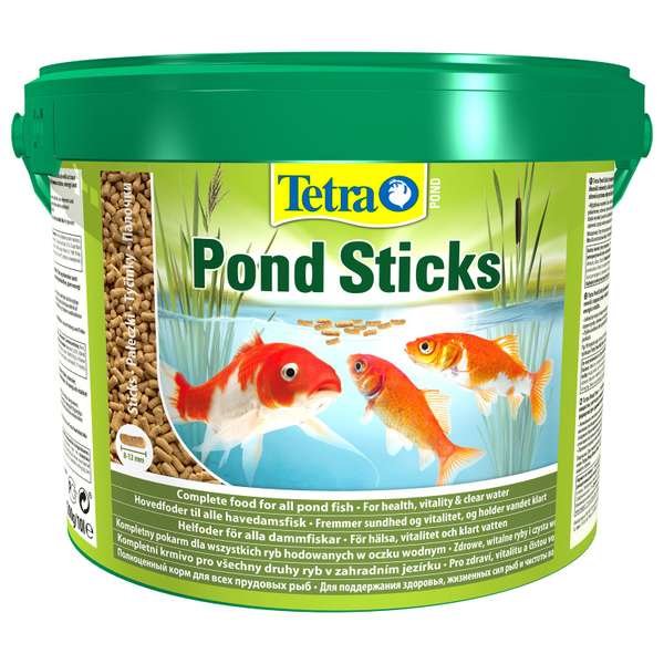 Корм для рыб Tetra 10л Pond Sticks для прудовых рыб в палочках