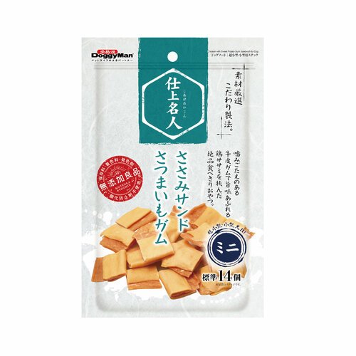 Лакомство для собак Japan Premium Pet Жевательные сэндвичи для чистки зубов на основе горного батата , 50 г