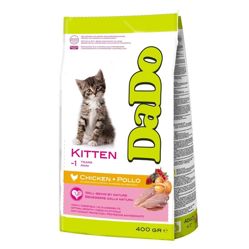 Dado Cat Kitten Chicken корм для котят, с курицей – 400 г