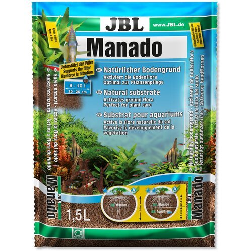 Грунт JBL Manado 1,5 л, 0.5-2 мм, 1.02 кг
