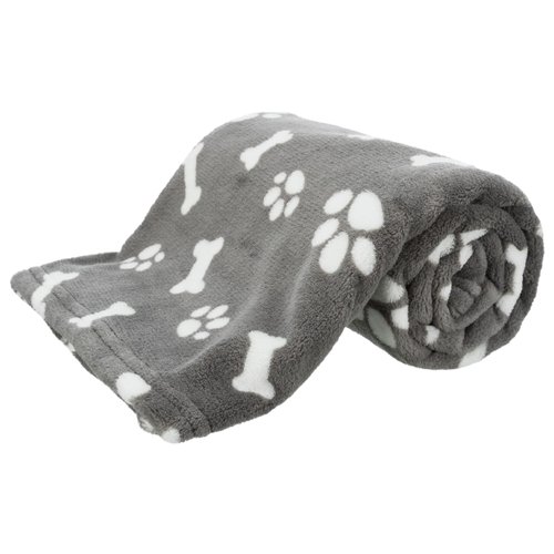 Подстилка-плед для собак TRIXIE Kenny Blanket 100х75х3.5 см 100 см 75 см прямоугольная серый 3.5 см
