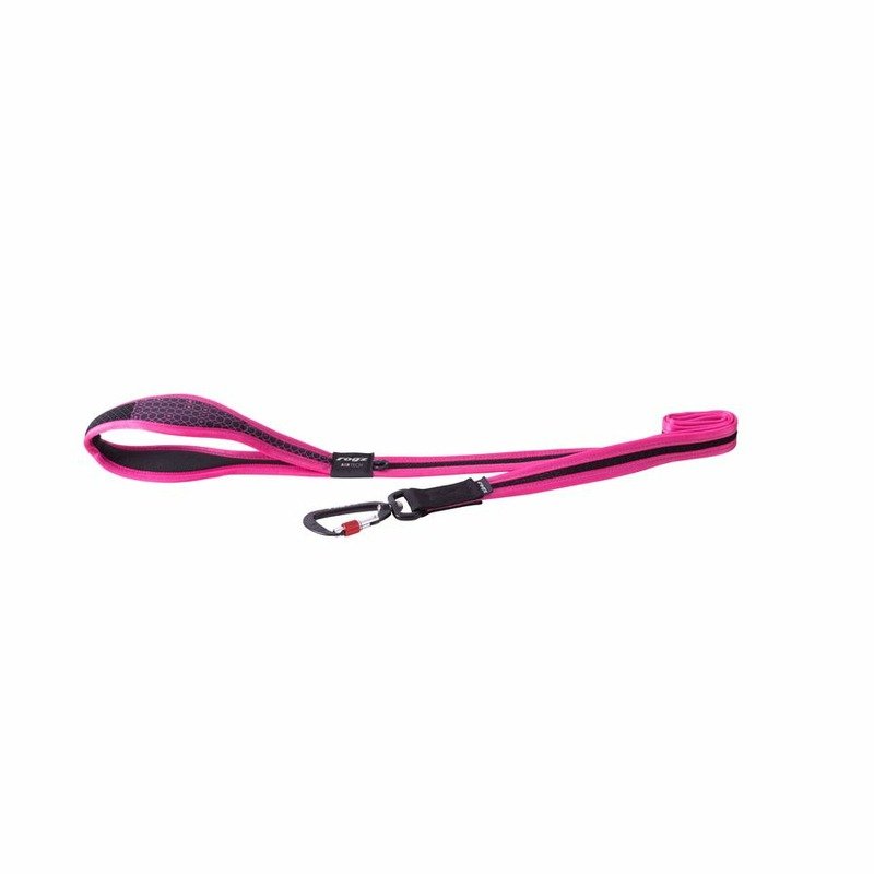 Rogz Air Tech Halsband XL Pink поводок для собак крупных пород, размер XL, длина 1,2 м – 39-60 кг, цвет розовый