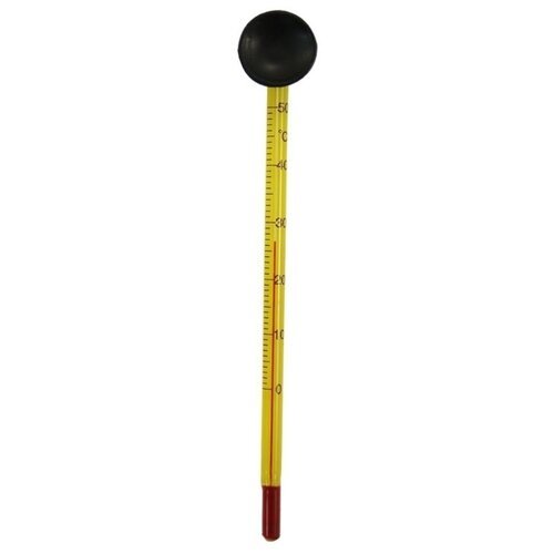 Термометр Стеклянный Тонкий для аквариумов с присоской