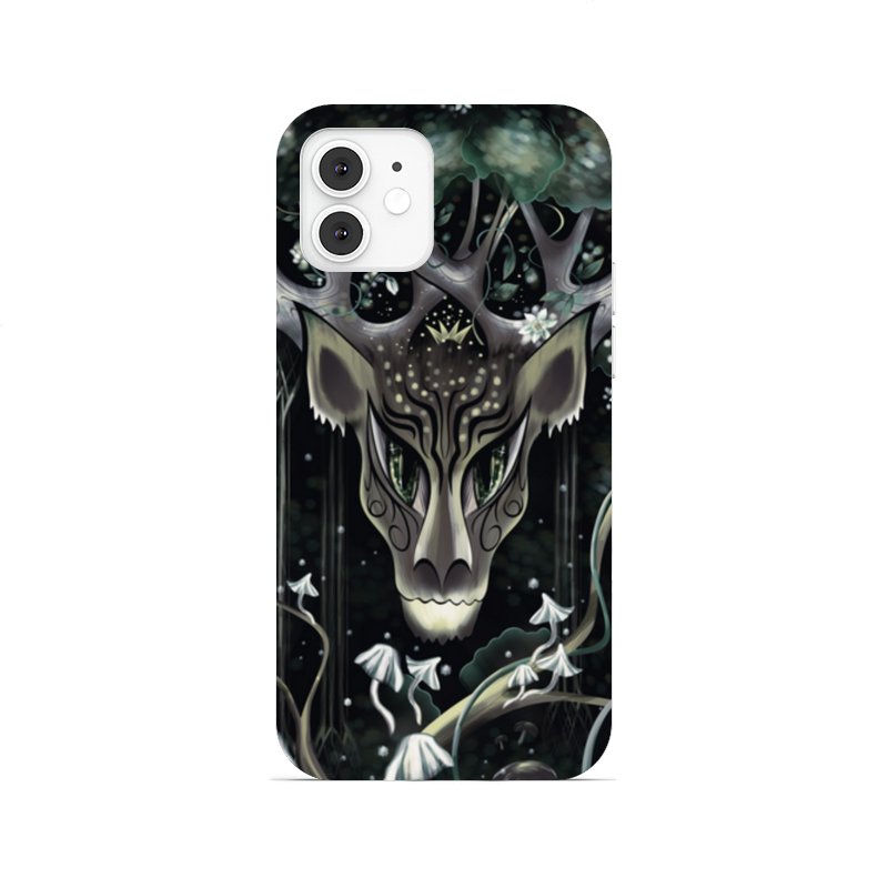 Printio Чехол для iPhone 12, объёмная печать Король леса