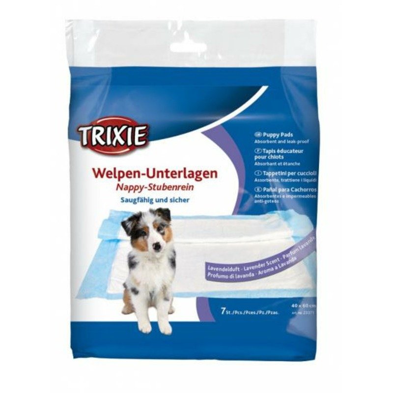 Пеленки Trixie для щенков 40×60 см с ароматом лаванды – 7 шт