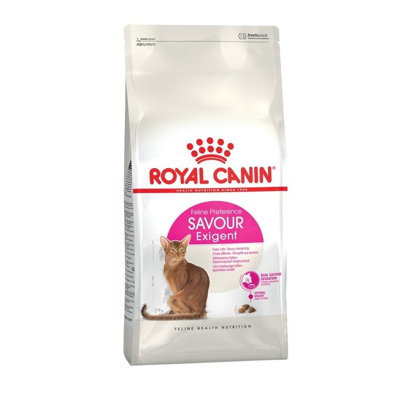 Royal Canin Exigent 35/30 Savour Sensation сухой корм с птицей для взрослых кошек всех пород, привередливых к вкусу продукта – 200 г