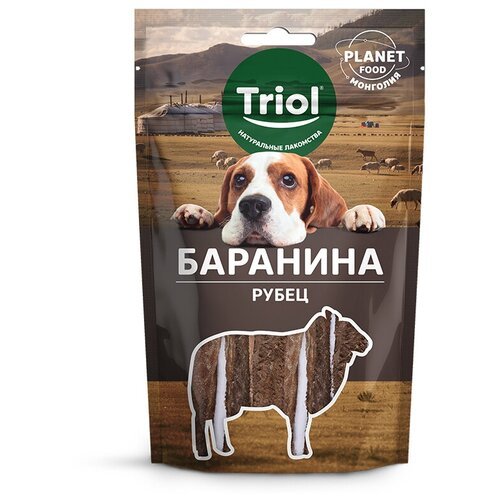 Triol Лакомство для собак PLANET FOOD 'Рубец бараний', 30г, 6 упаковок