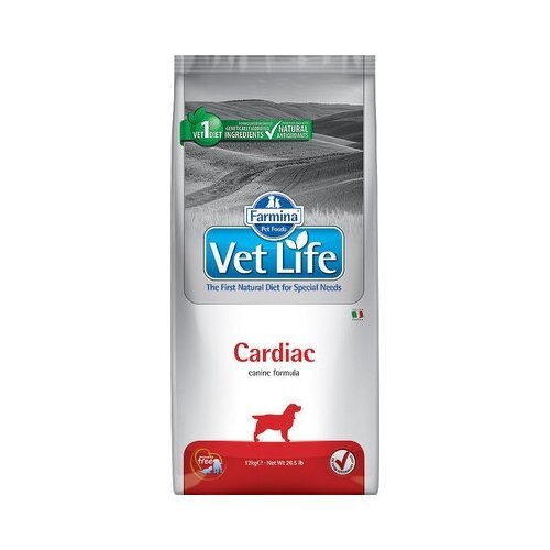 Farmina Vet Life корм для щенков и взрослых собак всех породпри заболеваниях сердца 2 кг