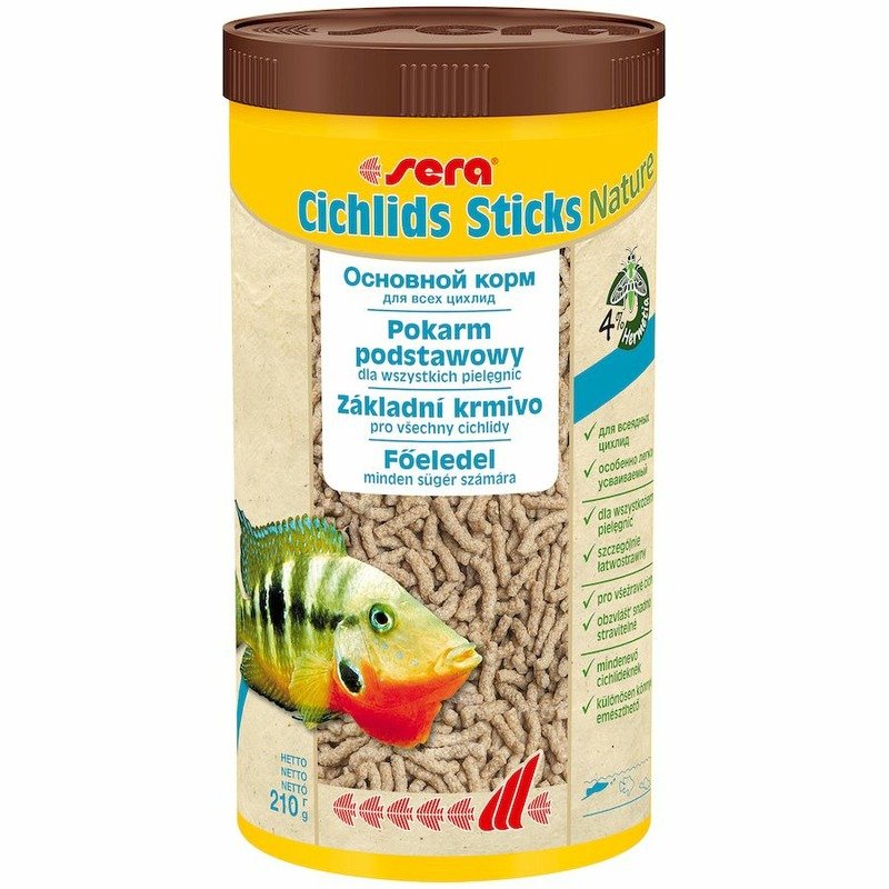 Sera Cichlids Sticks Корм для цихлид в палочках – 1 л