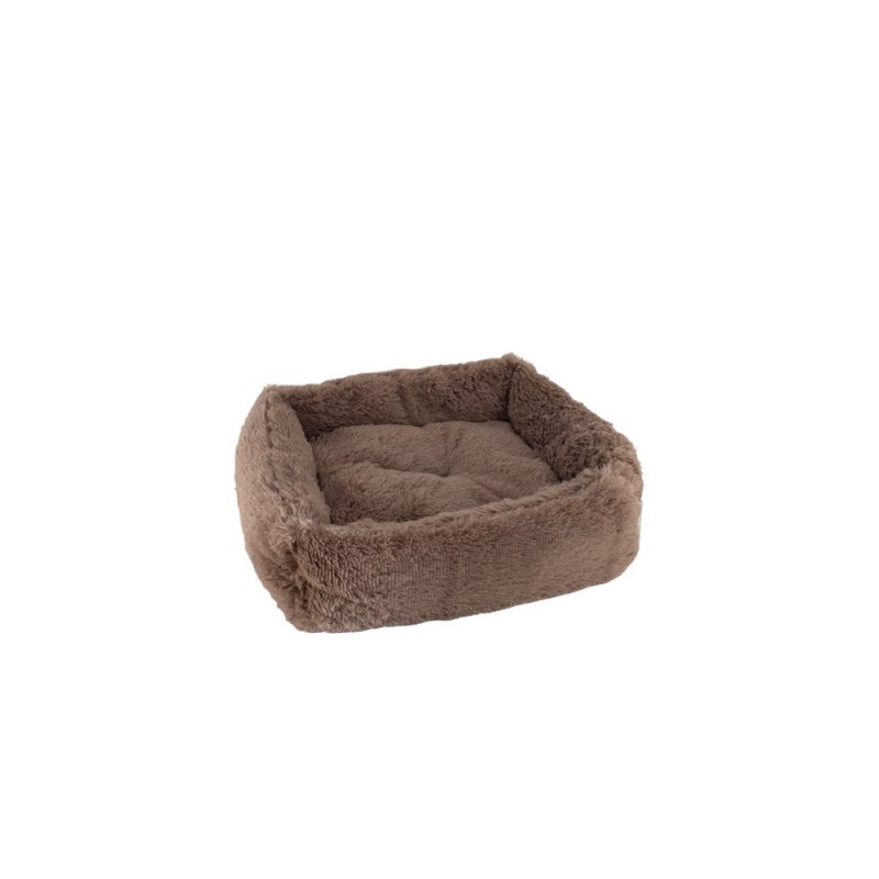 Лежак для животных Foxie Furry comfort 45х35см из меха коричневый