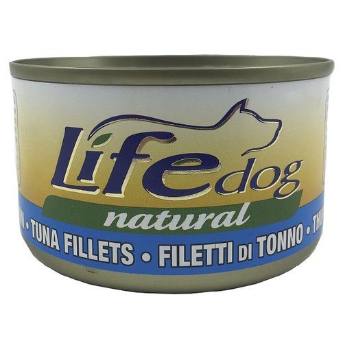 Lifedog tuna Деликатес для собак Тунец в желе банка 170гр x 3шт.