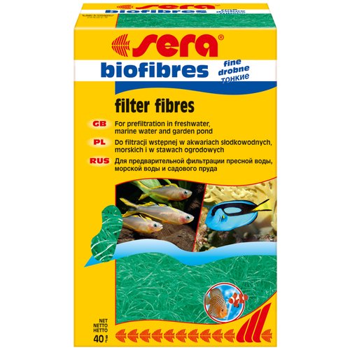 Наполнитель Sera Biofibres Fine 40 г 40 г зеленый