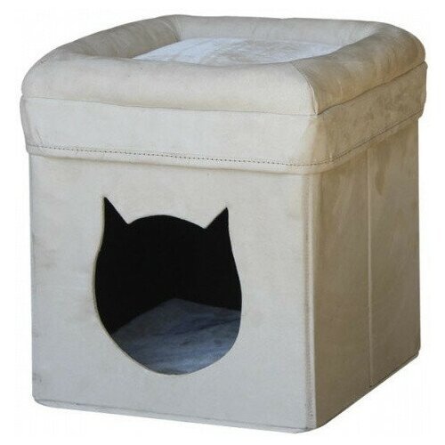Домик для кошек Nobby “Mara”, цвет: бежевый, 39х39х42 см