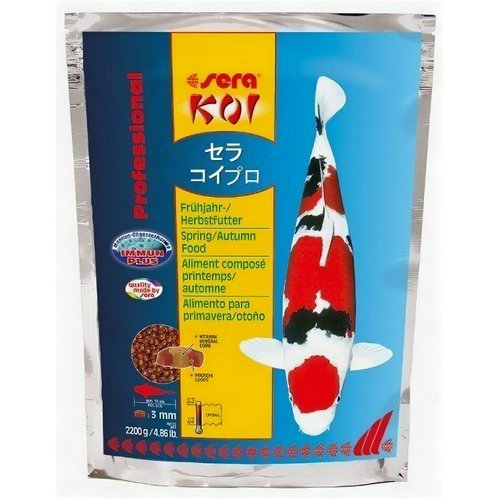 Корм для прудовых рыб Sera KOI Professional весна/осень 2,2 кг