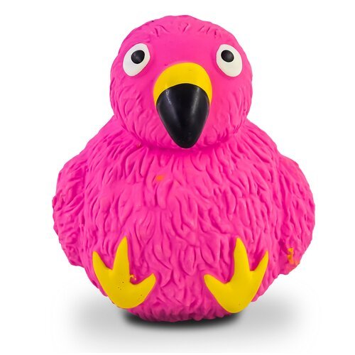 Игрушка для собак латексная DUVO+ “Птицы”, розовая, 9x11x10см (Бельгия)