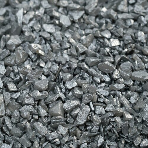 DECOR DE Грунт “Серебристый металлик” декоративный песок кварцевый 25 кг фр.1-3 мм